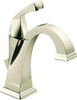 Delta 551-PN-DST Faucet Dryden Single Handle Centerset Lavatory Faucet, Polished Nickel