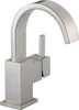 Delta 553LF-SS  Vero Single Handle Centerset Bathroom Faucet, Stainless