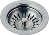 Delta 72010-AR Faucet Flange and Strainer Kitchen Sink, Arctic Stainless