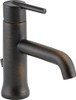 Delta 559LF-RBMPU Faucet Trinsic, Single Hole-Single Handle, 4-Inch plate/metal pop-up, Venetian Bronze