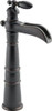 Delta 754LF-RB Faucet Victorian Single Handle Single Hole Waterfall Bathroom Faucet for Vessel Sinks, Venetian Bronze