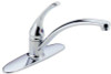 Delta B1310LF  Foundations Single Handle Kitchen Faucet, Chrome