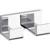 Delta 77736  Vero: Double Robe Hook CHROME