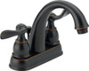 Delta B2596LF-OB  Foundations: Two Handle Centerset Lavatory Faucet OIL BRONZE