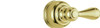 Delta H75PB Faucet Neostyle, Single Metal Lever Handle Kit, Polished Brass