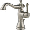 Delta 597LF-SSMPU Faucet Cassidy Single Hole-Single Handle-4-Inch Plate/Metal Pop-up, Stainless