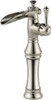 Delta 798LF-PN Faucet Cassidy Single Handle Single Hole Waterfall Bathroom Faucet for Vessel Sinks, Polished Nickel