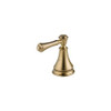 Delta H697CZ Cassidy Double Handle Deck Mount Roman Tub Faucet Kit Finish: Champagne Bronze