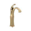 Delta 751-CZ-DST Dryden Vero Single handles Centerset Standard Bathroom Faucet with Diamond Seal Technology with Riser Finish: Champagne Bronze