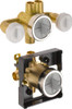 Delta R18000-XO : Jetted Shower(Tm) Rough-In Valve With Extra Outlet (6-Setting)