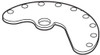 Delta RP47029 Leland Mounting Bracket - 1H Bathroom 137163
