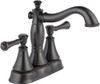 Delta 2597LF-RBMPU Faucet Cassidy Two Handle Centerset Lavatory with Metal Pop-Up, Venetian Bronze