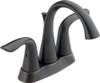 Delta 2538-RBMPU-DST  Lahara: Two Handle Centerset Lavatory Faucet VENETIAN BRONZE