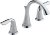 Delta 3538-MPU-DST 3538-MPU Lahara Two Handle Widespread Lavatory Faucet, Chrome.