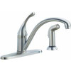 Delta 440-SS-DST Kitchen Faucet With Spray Low Lead Single Handle 9-3/16 " L Collins 8 " Centers Stainless