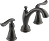 Delta 3594-RBMPU-DST Faucet Linden Two Handle Widespread Lavatory Faucet, Venetian Bronze