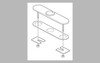 Delta RP64070CZ  Trinsic 8 Inch Escutcheon, Champagne Bronze