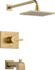Delta T14453-CZ Faucet Vero Monitor 14 Series Tub and Shower Trim, Champagne Bronze