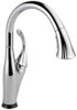 Delta 9192T-DST Faucet Addison Single Handle Pull-Down Kitchen Faucet with Touch2O Technology and Magnetic Docking, Chrome