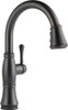 Delta 9197T-RB-DST Faucet Cassidy, Single Handle Pull-Down Kitchen Faucet with Touch2O Technology, Venetian Bronze