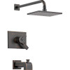 Delta T17453-RB Vero Volume Control Tub and Shower Faucet Trim with Lever Handles Finish: Venetian Bronze.