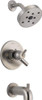 Delta T17459-SS Faucet Triassic, 17 Series MultiChoice Tub/Shower Trim, Stainless