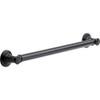 Delta 41624-RB  Traditional 24-Inch Grab Bar with Concealed Mounting, Venetian Bronze