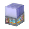 Ultra Pro SFTL3040100 4 Pack LOT of - 25 Pack of 3 x 4 Super Thick Top Load Card Holders (Fits 100 point thick for jersey and bat cards) (100 Top Load Card Holders & 100 Penny Sleeves!)