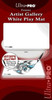 Ultra Pro UP82889 Solid White Play Mat Card Game