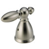 Delta H516SS Faucet Victorian, Single Metal Lever Handle Kit, Stainless