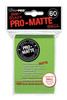 Ultra Pro UP84272 Deck Protector - 60 Pro-Matte Lime Green Small Size Sleeves - Japanese Size