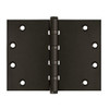 Deltana DSB4560BB10B  4.5 x 6 in. Square Corner Hinge, Oil Rubbed Bronze - Solid Brass - 30 Case - Pack of 2