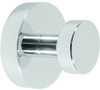 Deltana BBS2009-15 Solid Brass Single Robe Bathroom Hook - BBS Series (Set of 10) (Satin Nickel).