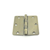 Deltana S35R4BB5  Ball Bearing 3.5" x 3.5" Ball Bearing 1/4" Radius Corners Mortise Hinge - Pair