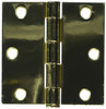 Deltana S33U3-R 3 in. x 3 in. Residential Square Steel Hinge - Pair (Set of 10) (Polished Brass)
