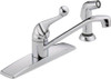 Delta 400LF-WF CP LEAD FREE KITCHEN FAUCET SINGLE LEVER W/SPRAY FAUCET COMPANY KITCHEN/BATH/B 974363