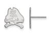 LogoArt SS009ECU Sterling Silver LogoArt East Carolina University Small Post Earrings
