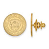 LogoArt GP056ECU East Carolina Crest Cuff Links (Gold Plated)