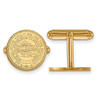 LogoArt GP052WVU West Virginia Crest Cuff Links (Gold Plated)