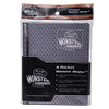 Monster Protectors Card Supplies 4-Pocket Silver Holofoil Mini Binder