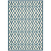 Nourison SND19 Waverly Sun N' Shade Collection Rectangle Rug, 7.9 by 10.10-Feet, Azure