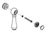 Grohe 46580000 45775AV0 Geneva Infiniti Satin Nickel Bathroom Faucet Handle
