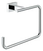 Grohe 40510001 Essentials Cube Towel Ring 155722