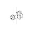 Grohe 7659000 76 590 000 Handshower Holder for 28.820, Chrome Finish 4005176003707 .
