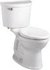 American Standard 211AA.104.020 211A.A104 Champion Pro Elongated Two-Piece Toilet with EverClean Surface, PowerWash Rim and Right Height Bowl