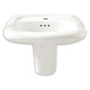 American Standard 955.001EC.020 0 Murro Wall#Hung CHO Lavatory with Everclean and Rear Overflow, White