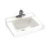 American Standard 321.975.020 0 Declyn 4-Inch Center Holes Wall-Hung Lavatory Less Overflow, White