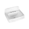 American Standard 4869.001.020  Regalyn Center Hole Wall Hung Sink, 20 by 18-Inch, White