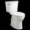 American Standard 211BA.004.020 211BA004.020 Champion Pro Right Height Round Front Toilet 6 Litre Combo Less Seat - White