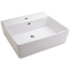 American Standard 552.001.020 Cadet Countertop Bathroom Sink with Overflow